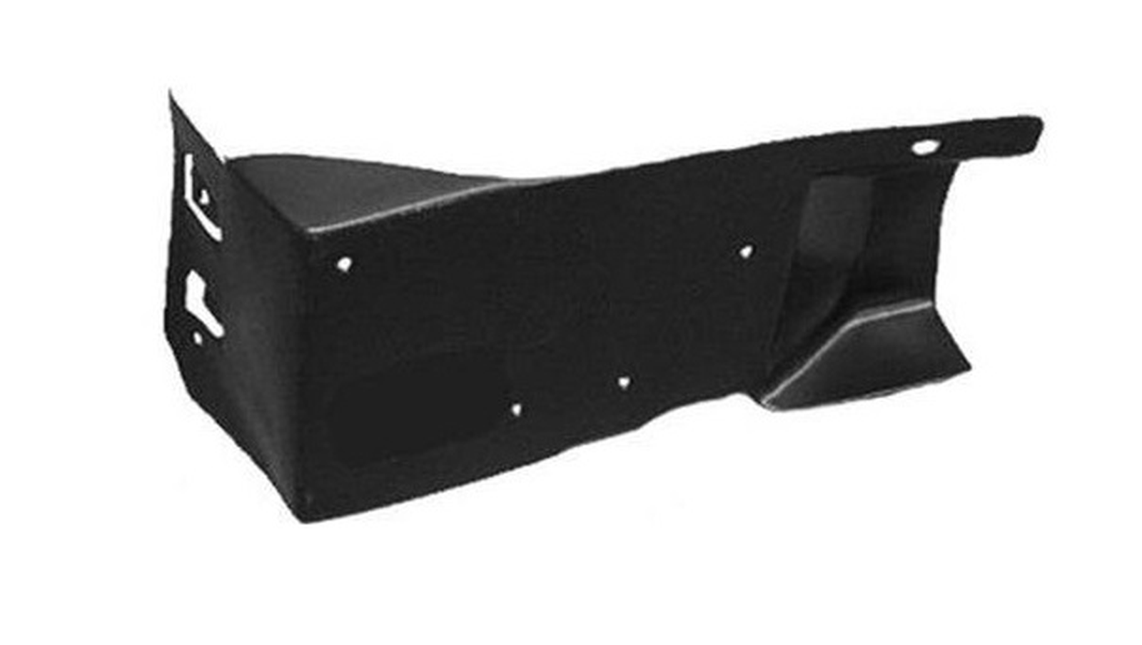 GM1251136 pontiac montana sv6 2005 2009 front right fender liner front section gm1251136 1