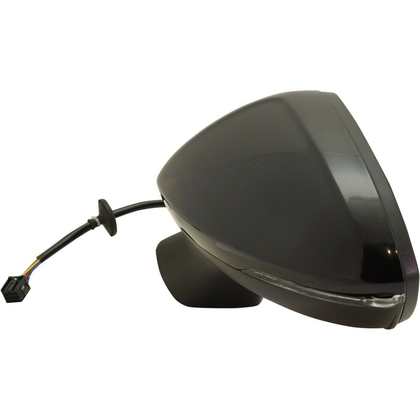 GM1320545 chevrolet cruze 2016 2019 left side mirror power ptm htd with turn signal blind  3