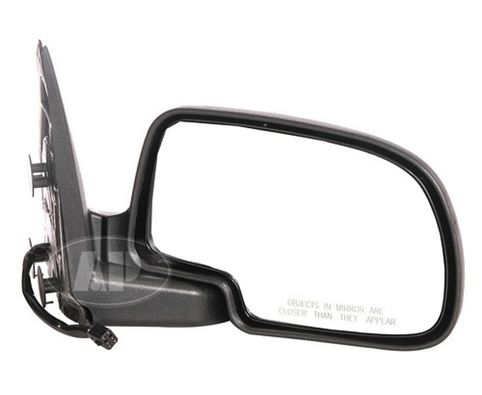 GM1321247 gmc yukon 2000 2002 right side mirror power htd with manual folding with puddle  1