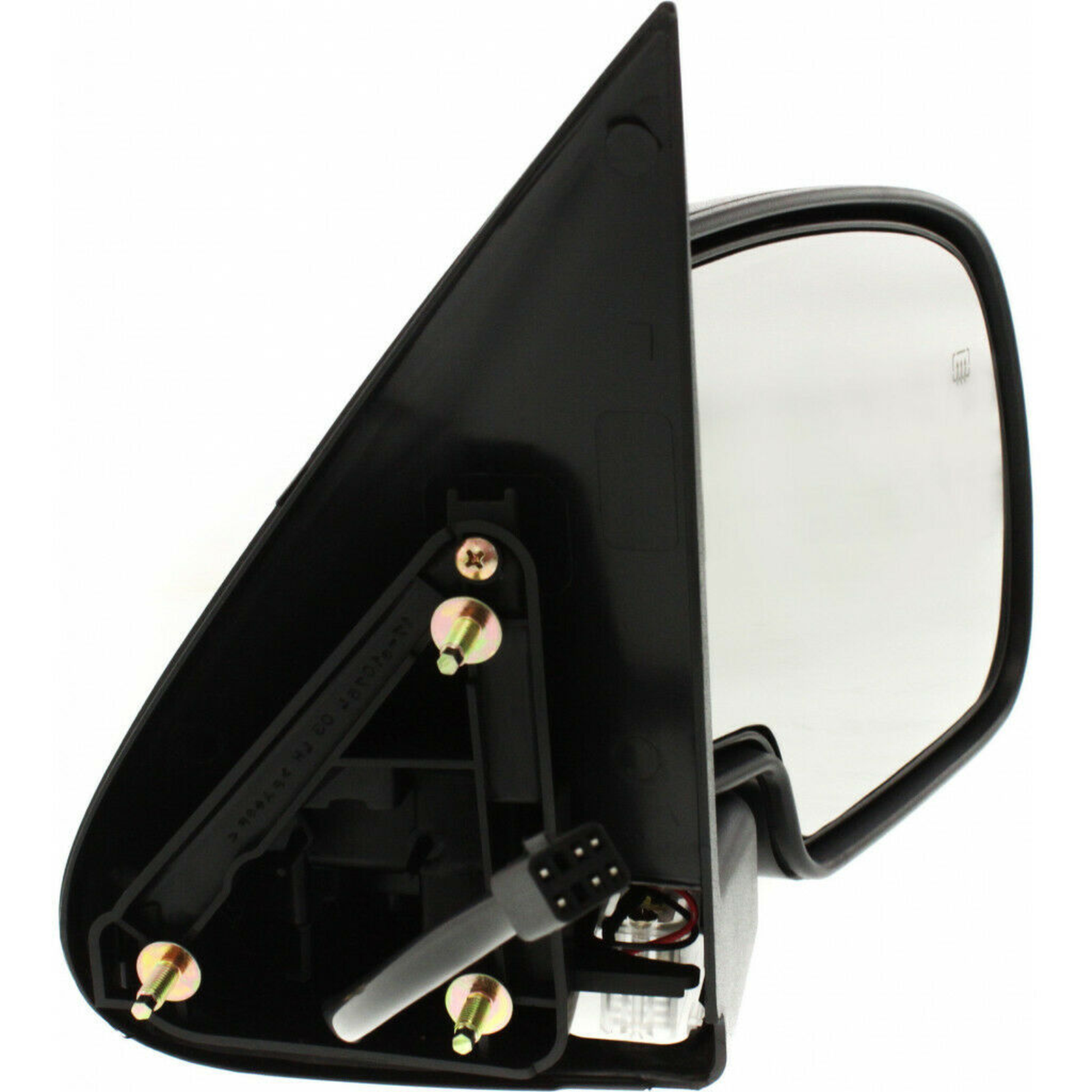 GM1321247 gmc yukon 2000 2002 right side mirror power htd with manual folding with puddle  4