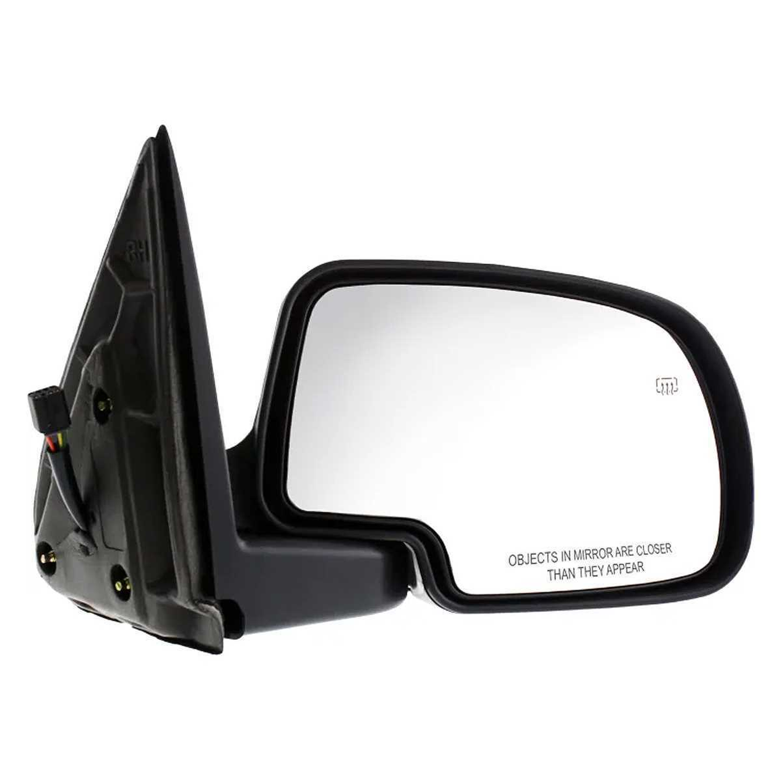 GM1321251 chevrolet avalanche 2002 right side mirror power htd manual fold without pud ptm 2