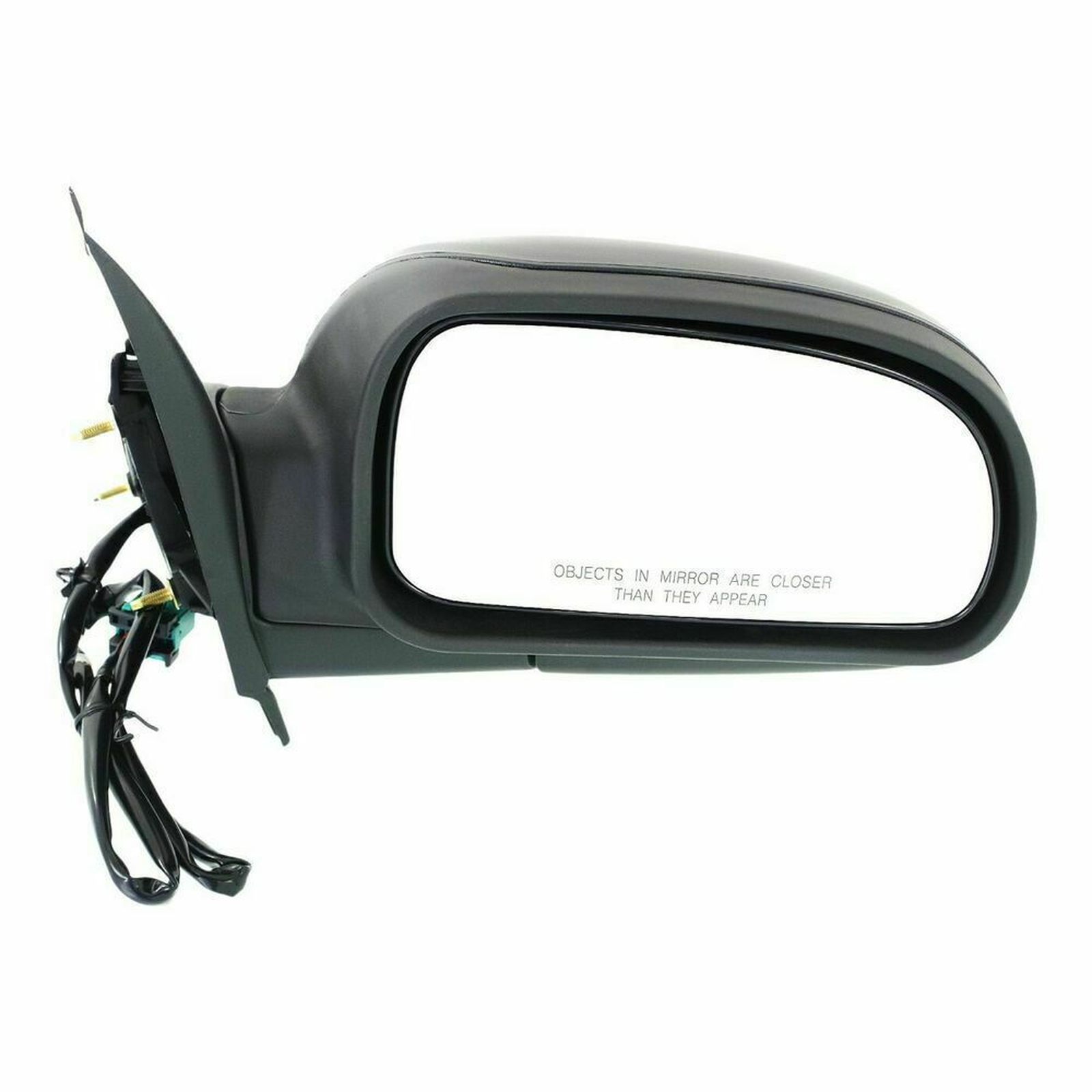 GM1321265 gmc envoy 2002 2009 right side mirror power htd without signal manual folding bl 2