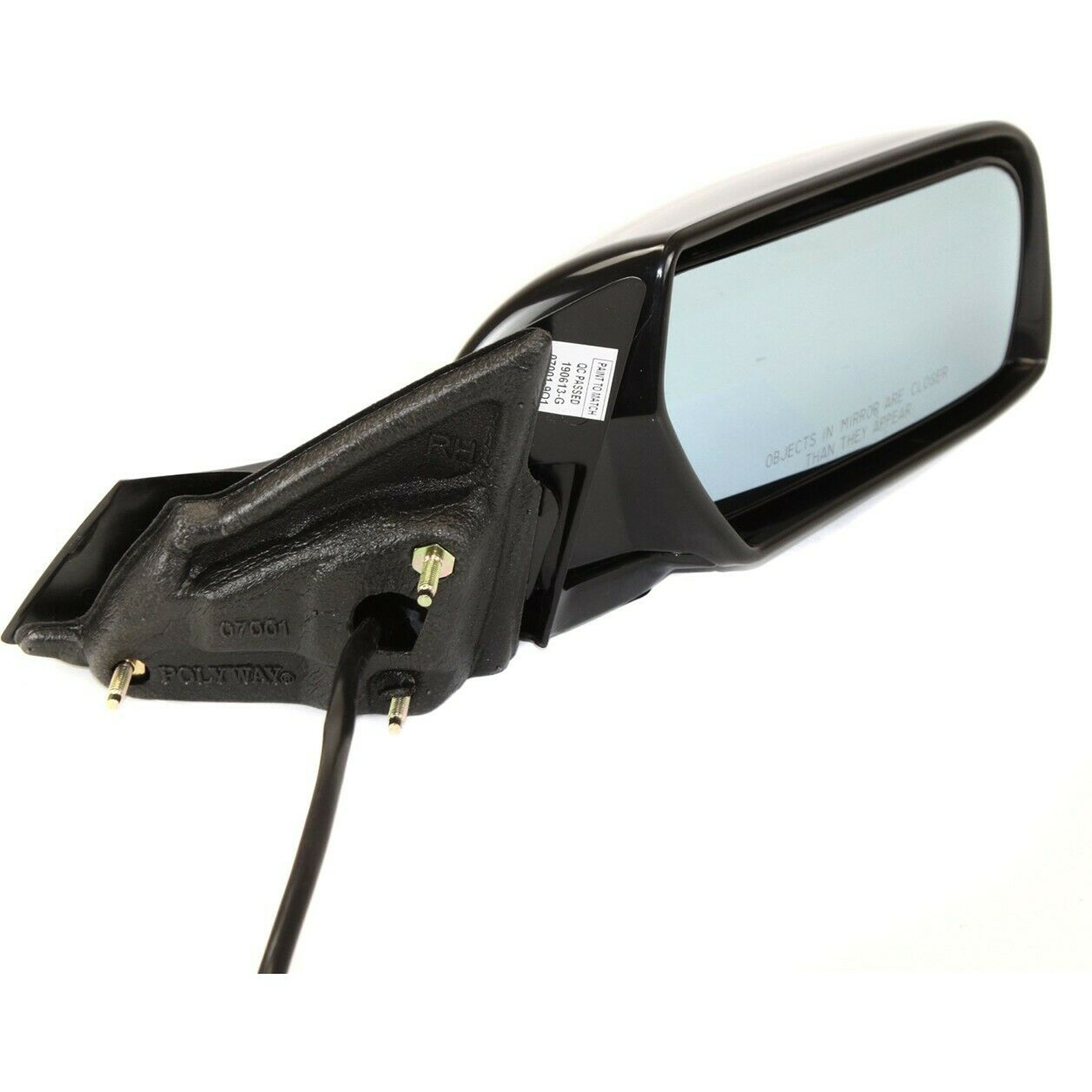 GM1321358 cadillac cts 2006 2007 right side mirror power htd with memory power folding gm1 4