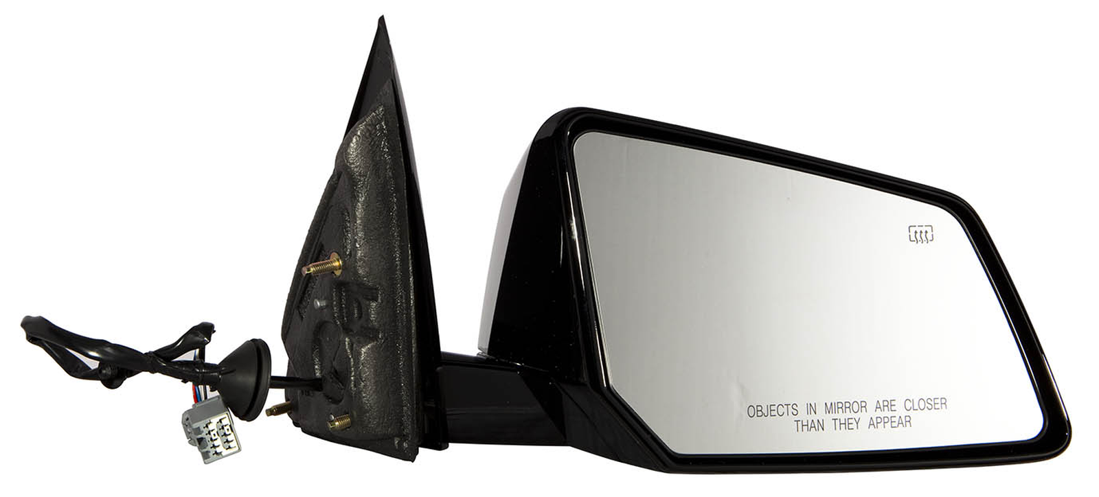GM1321363 saturn outlook 2007 2008 right side mirror power htd 1st design manual folding p 1