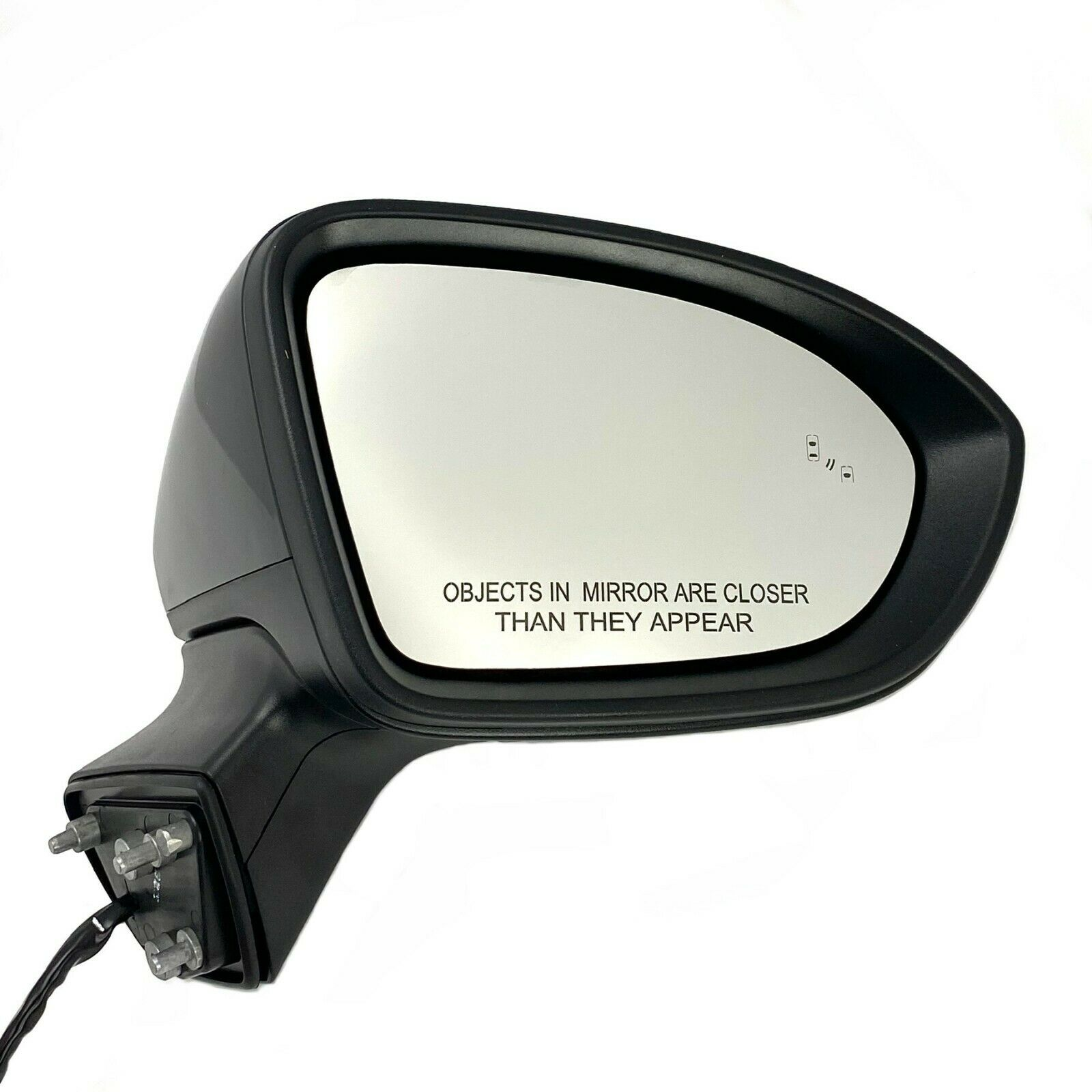 GM1321543 chevrolet cruze 2016 2019 right side mirror power ptm htd with blind spot gm1321 1