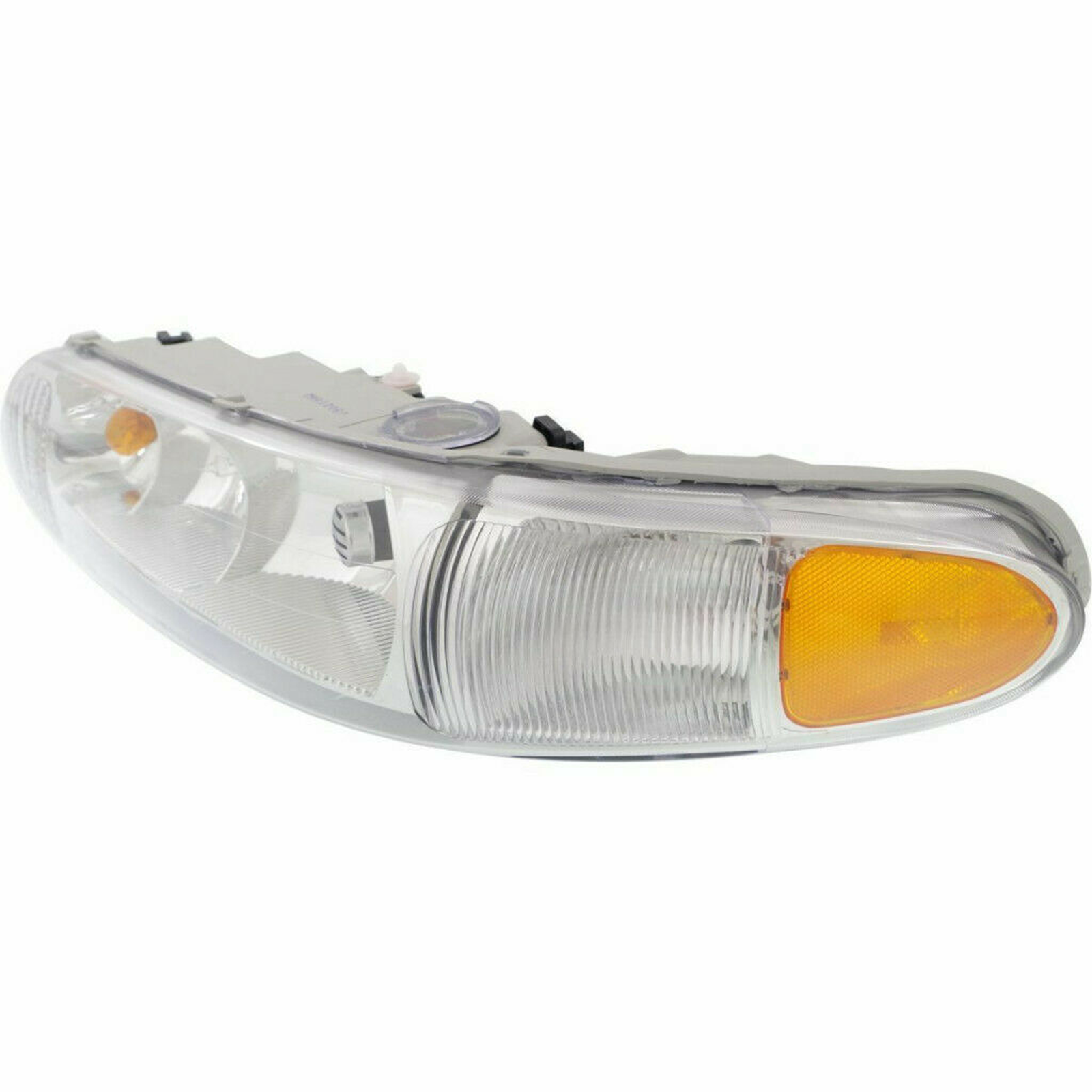 GM2502183 buick century 1997 2005 left headlight without cornering lamp hq gm2502183 2
