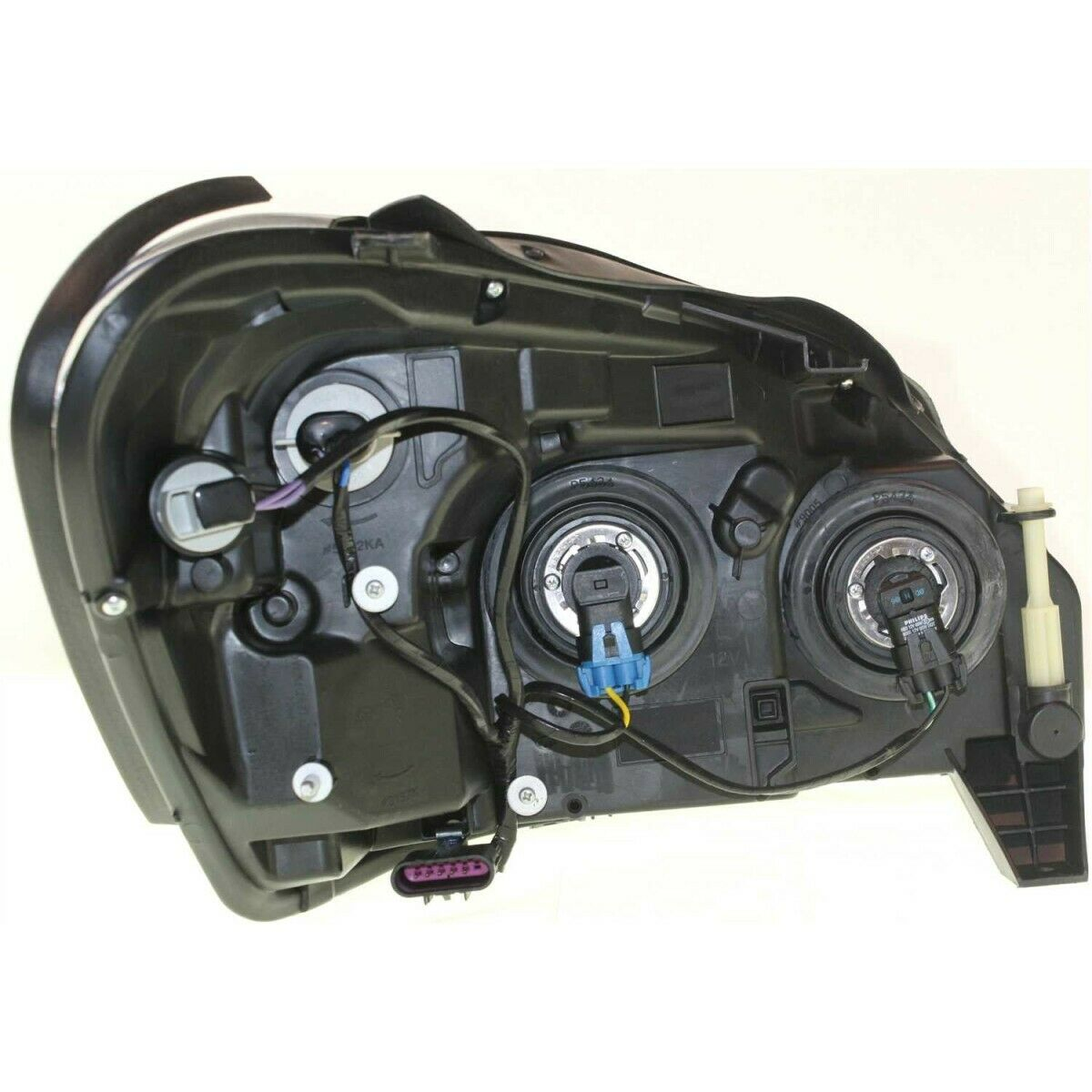 GM2502276 buick lucerne 2006 2008 left headlight cx mdl without cornering without fog cx m 4