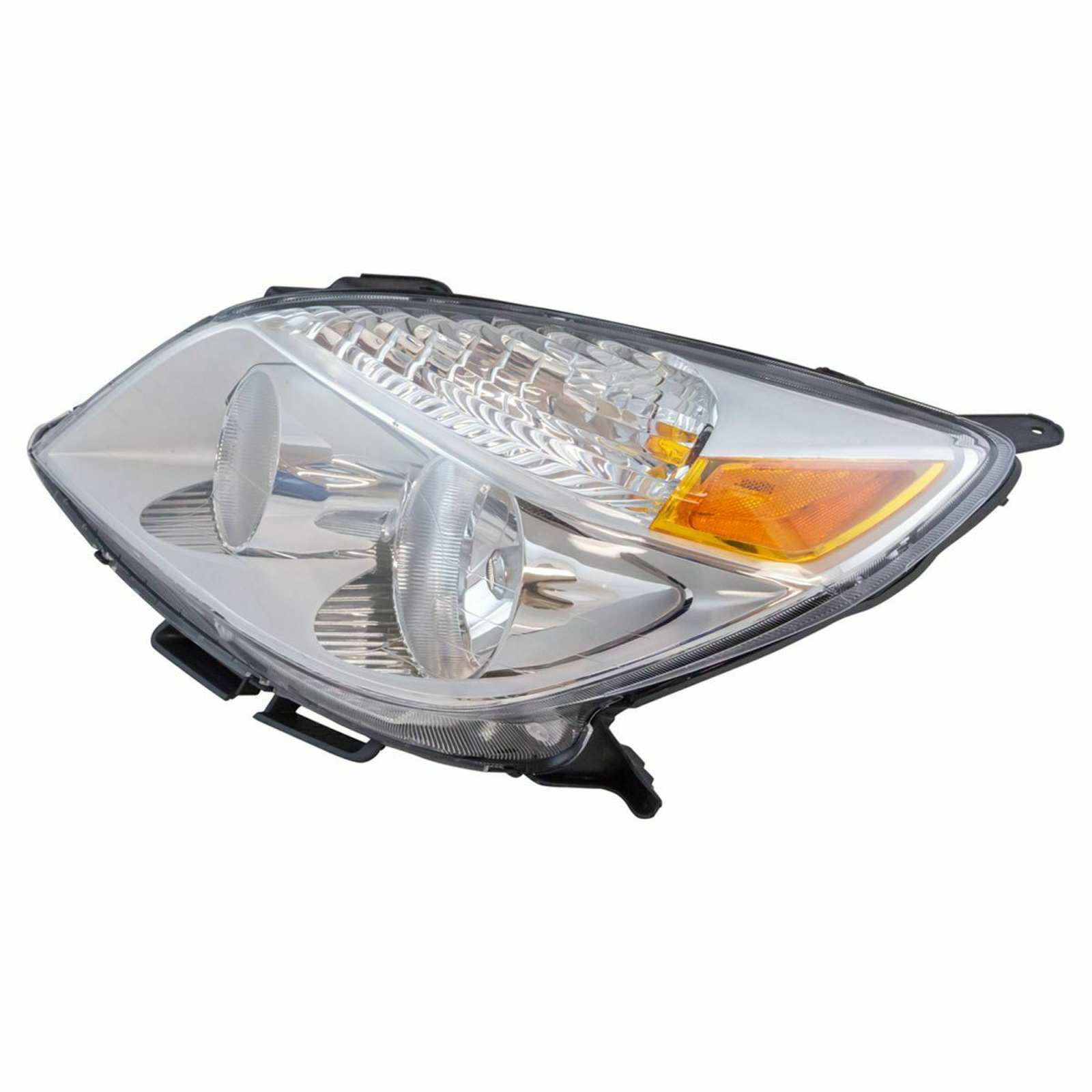 GM2502305 saturn aura 2007 left headlight 1st design with bulb shield for high beam to 04  3