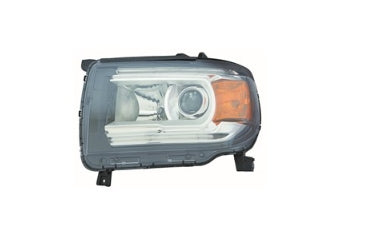 GMC CANYON 2015-2022 — HEADLIGHT LH; W/O LOGO; 2015-2022
