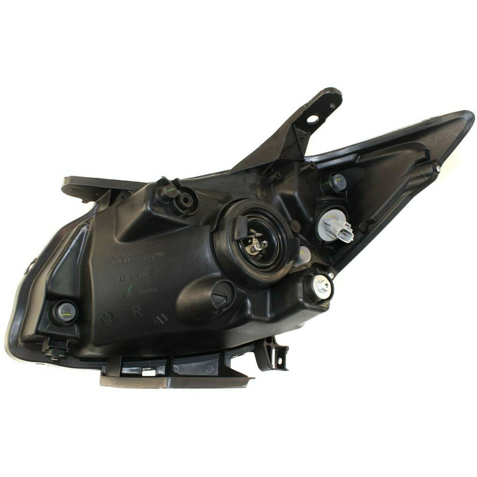 GM2503238 pontiac vibe 2003 2004 right headlight black housing hq gm2503238 5