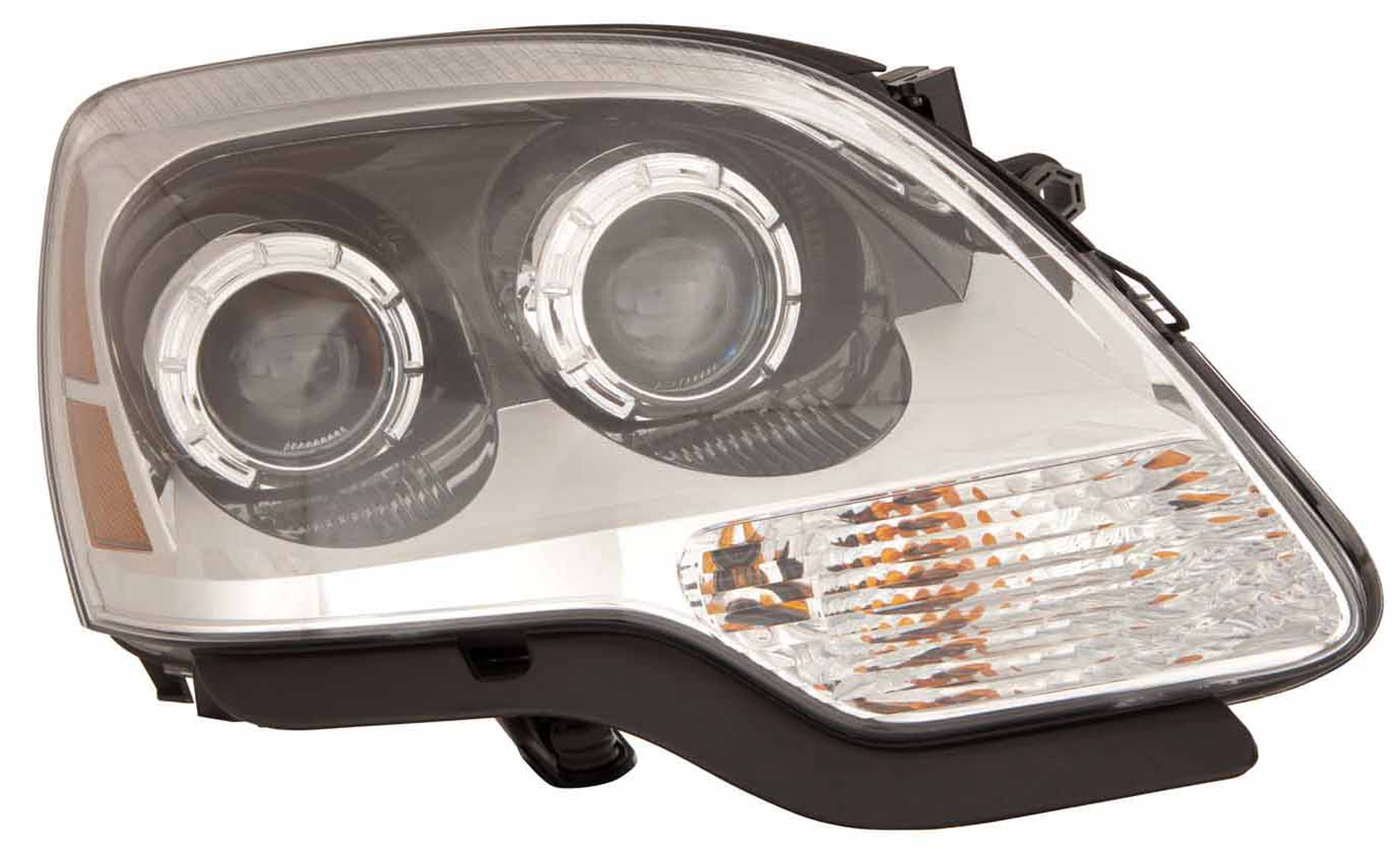 GM2503358 gmc acadia 2008 2012 right headlight 2nd oe design with clear lens 08 12 2008 hq 1