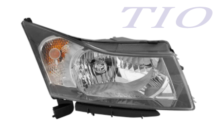 CHEVROLET CRUZE 2011-2015 — HEAD LAMP RH; 2ND DESIGN CLEAR RING ; CRUZE 2012-2015 AND LTD 2016