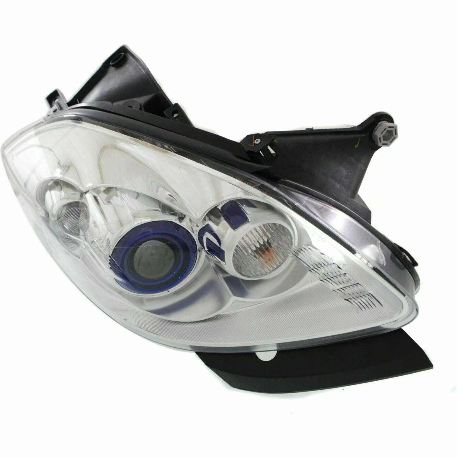 GM2503378C buick enclave 2008 2012 right headlight hid with white park lamp bulb without ad 2