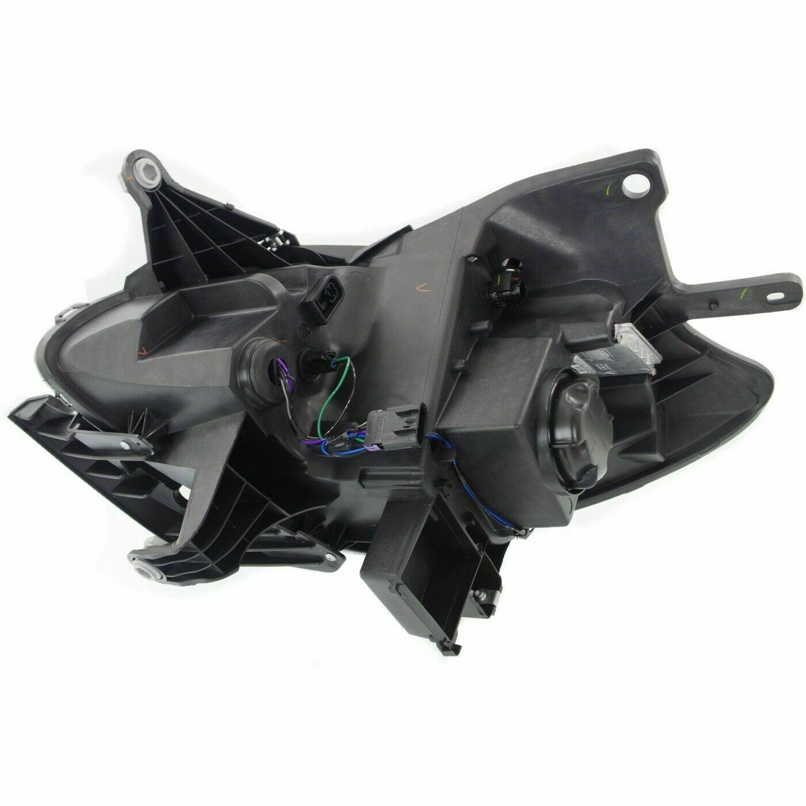 GM2503378C buick enclave 2008 2012 right headlight hid with white park lamp bulb without ad 5