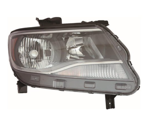 CHEVROLET COLORADO 2015-2022 — REFLECTOR HALOGEN HEADLIGHT RH; W/O LUXURY PKG; BASE/WT/LT; COLORADO 2015-2022