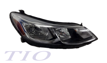 CHEVROLET CRUZE 2016-2019 — HALOGEN HEADLIGHT RH; W/O DRL & PROJECTOR; SEDAN 2016-2019/HBACK 2017-2019