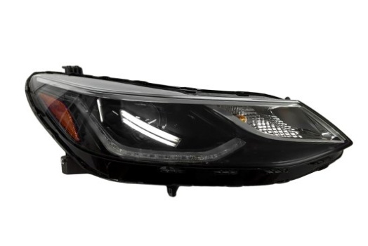 CHEVROLET CRUZE 2016-2019 — HALOGEN HEADLIGHT RH; W/ DRL AND PROJECTOR; SEDAN 16-19/HBACK 17-19