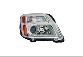 GMC TERRAIN 2010-2017 — HEADLIGHT RH; CHROME BEZEL; TERRAIN 2016-2017 ( W/O DENALI )
