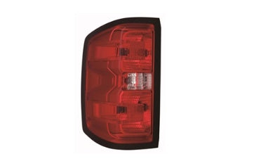 CHEVROLET SILVERADO PICKUP 2014-2018 — TAIL LIGHT LH; W/O LED; ALL SILVERADO 16-19 (EXC HIGH DESERT/CAB/CHASSIS); SIERRA/DENALI_3500 16-19 CAPA
