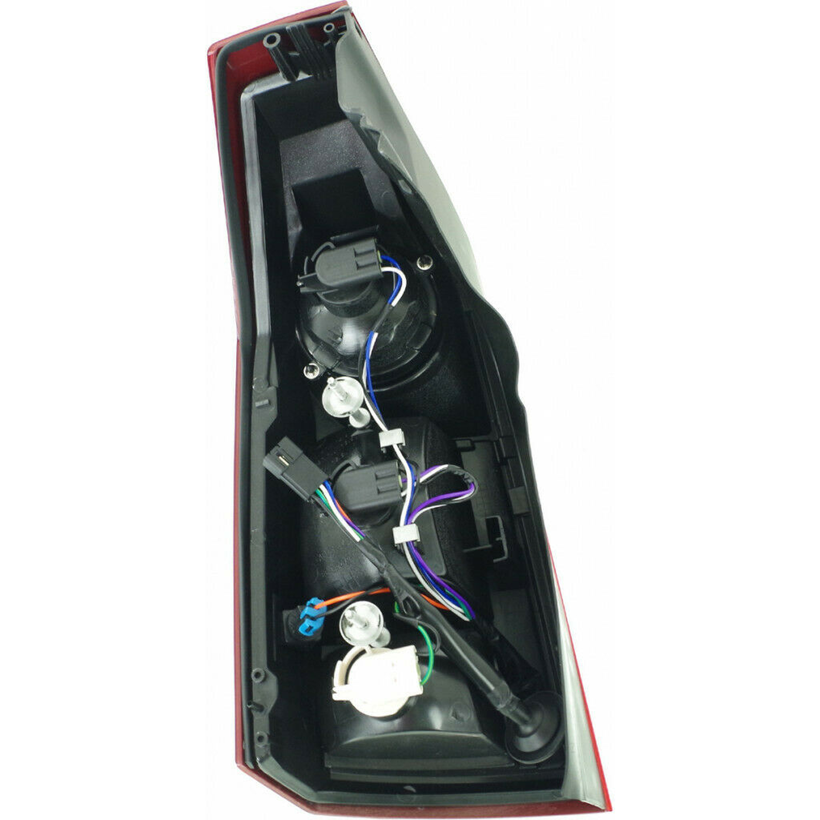 GM2801230 cadillac cts v 2004 right taillight with black square in lower lens to 1 3 04 hq 2