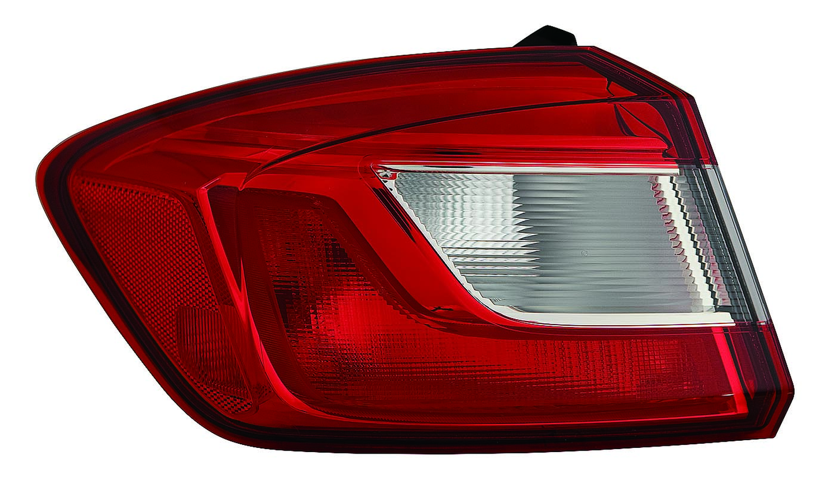 GM2804140 chevrolet cruze 2017 2019 left taillight black housing without led hq gm2804140 1