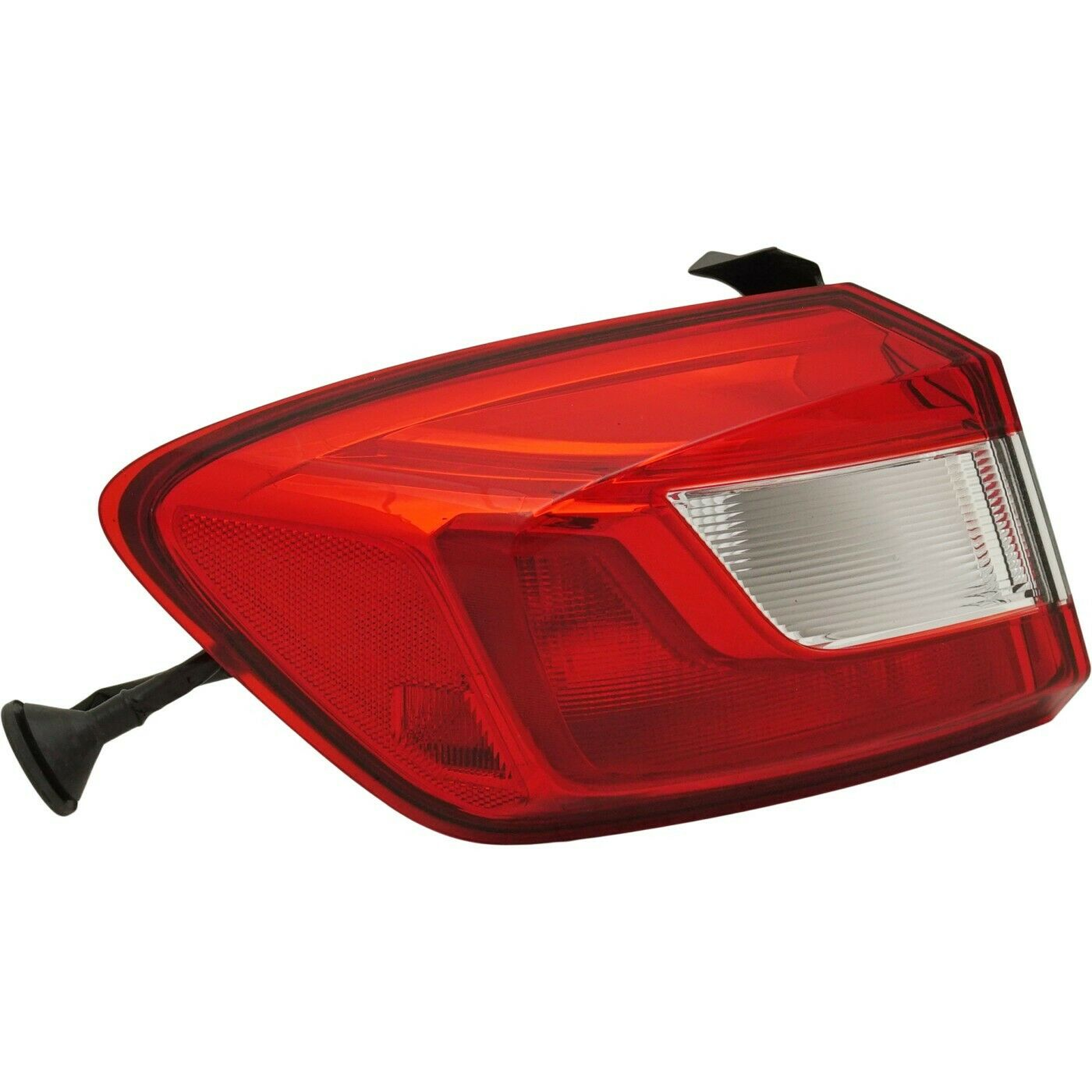 GM2804140 chevrolet cruze 2017 2019 left taillight black housing without led hq gm2804140 2