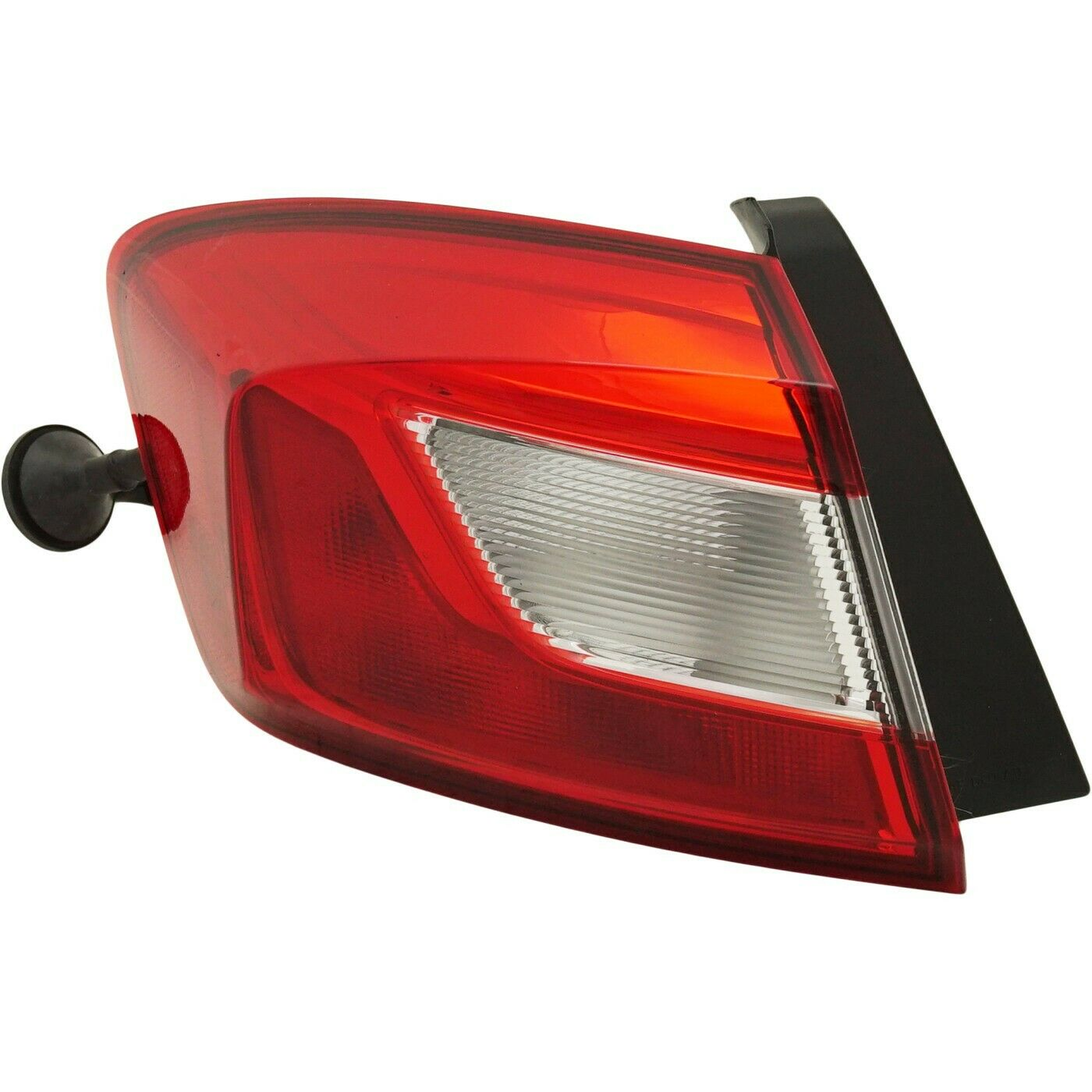 GM2804140 chevrolet cruze 2017 2019 left taillight black housing without led hq gm2804140 3