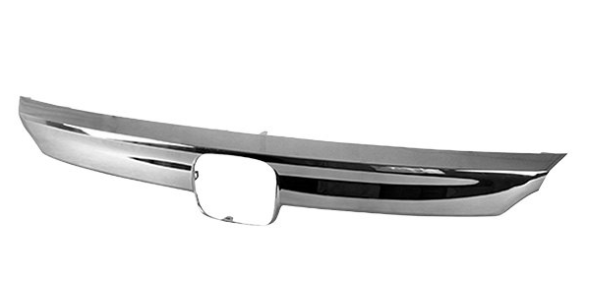 HONDA ACCORD 2018-2022 — FRONT UPPER GRILLE MOLDING; SMOKED CHROME; FOR SPORT ; SEDAN 2018-2020
