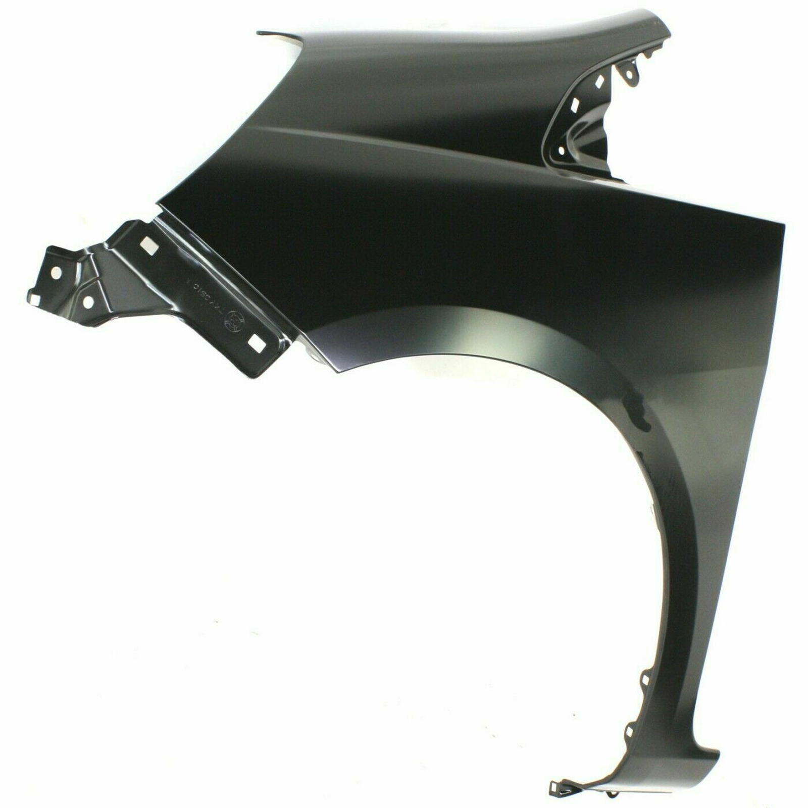 HO1240176 honda fit 2009 2014 front left fender without side lamp holes ho1240176 2