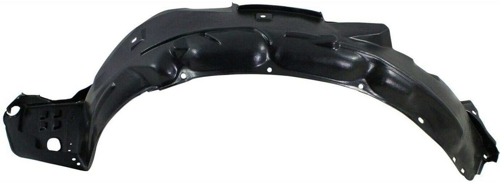 HO1248144 honda civic 2012 front left fender liner dx hf ex lx ho1248144 3
