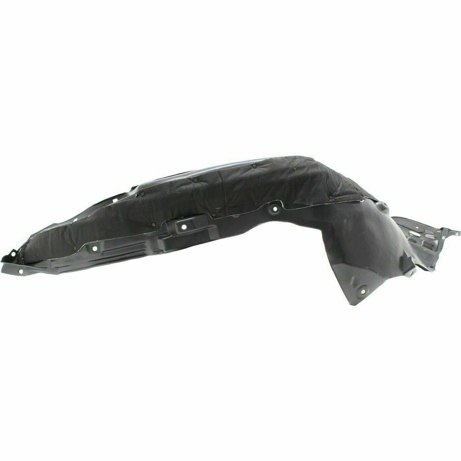 HO1248174 honda accord 2016 2017 front left fender liner vacuum molded with insulation foa 3