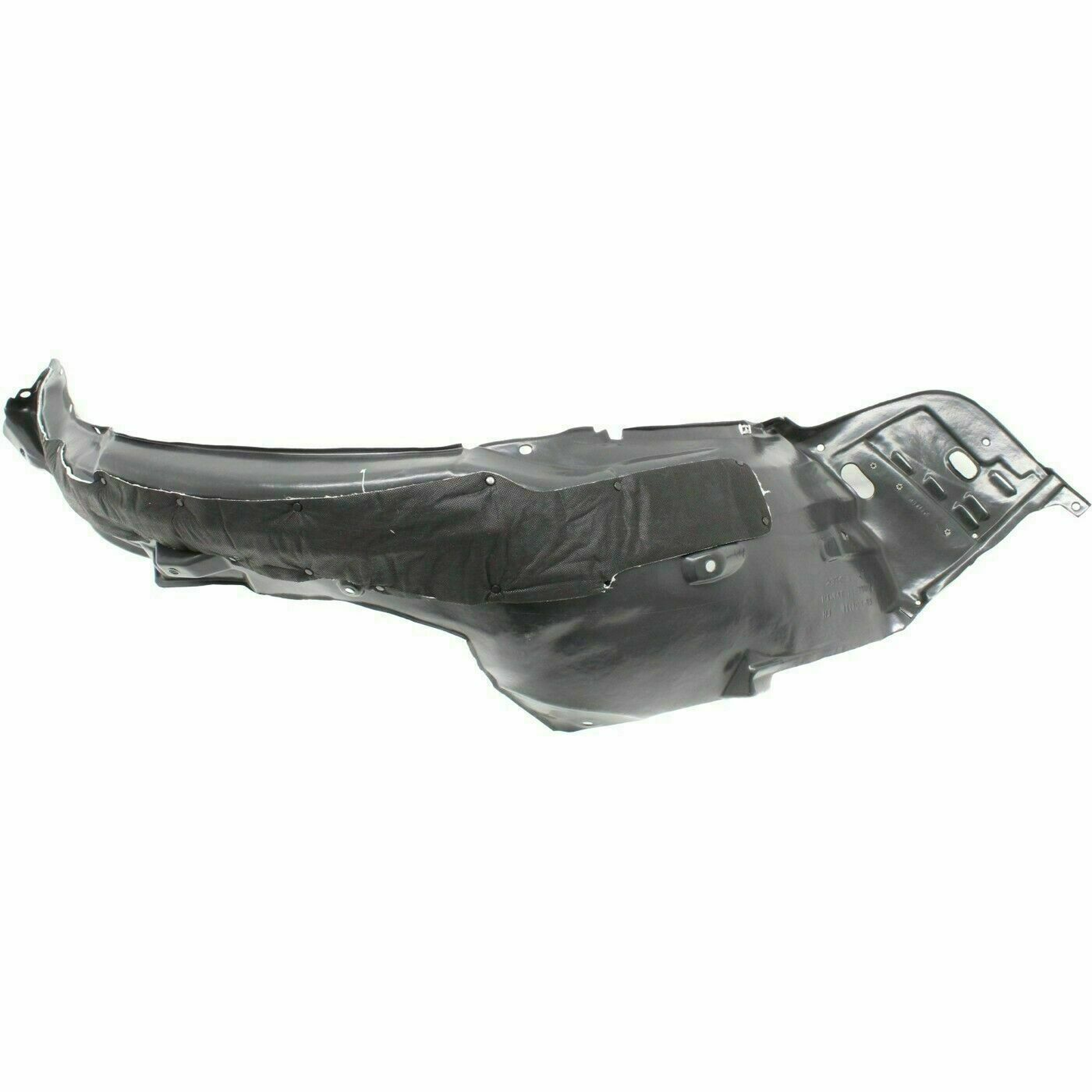 HO1248174 honda accord 2016 2017 front left fender liner vacuum molded with insulation foa 5