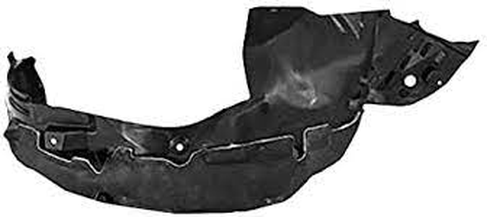 HO1249139 honda element 2009 2011 front right fender liner ho1249139 2