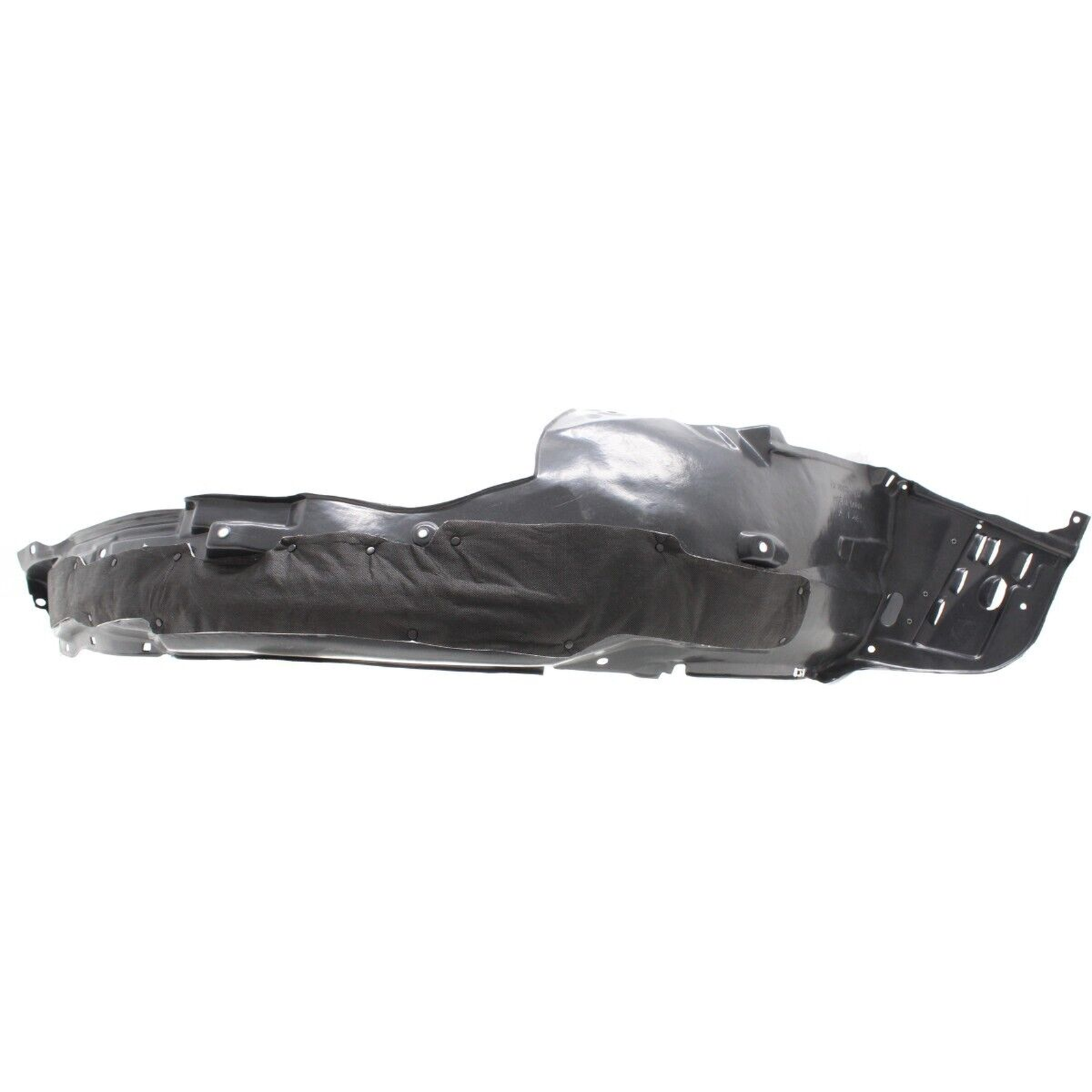 HO1249174 honda accord 2016 2017 front right fender liner vacuum moulded with insulation f 2