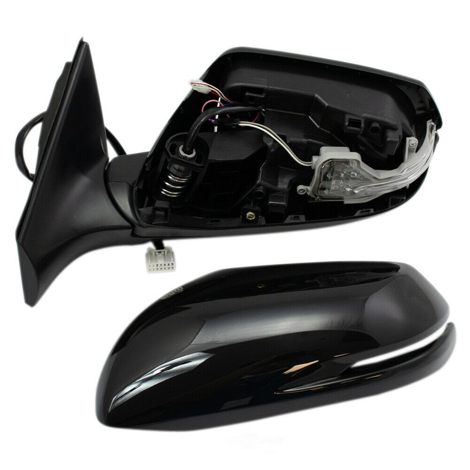 HO1320318 honda crv 2017 2022 left side mirror power ptm htd with signal blind spot ho1320 5
