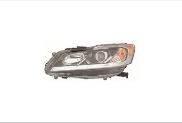 HONDA ACCORD 2013-2017 — HALOGEN HEADLIGHT LH; W/O LED DRL; LX MODEL; SEDAN 2016-2017