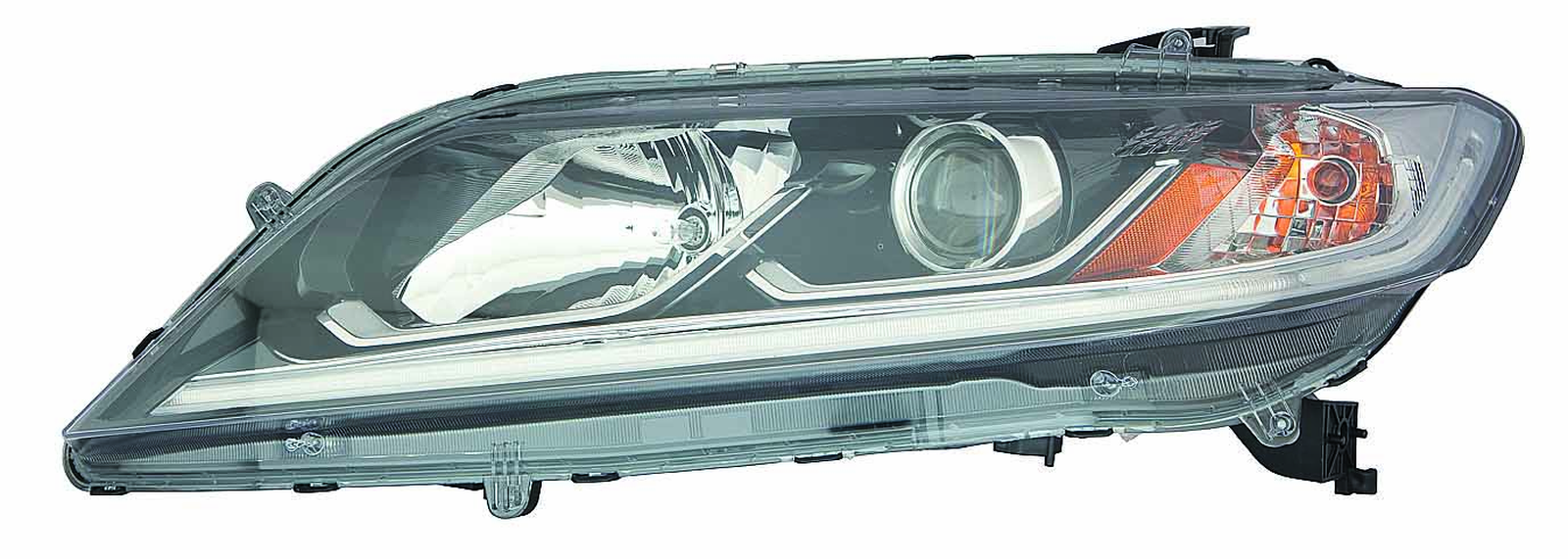 HO2502179C honda accord 2016 2017 left headlight lx s model without drl capa ho2502179c 1