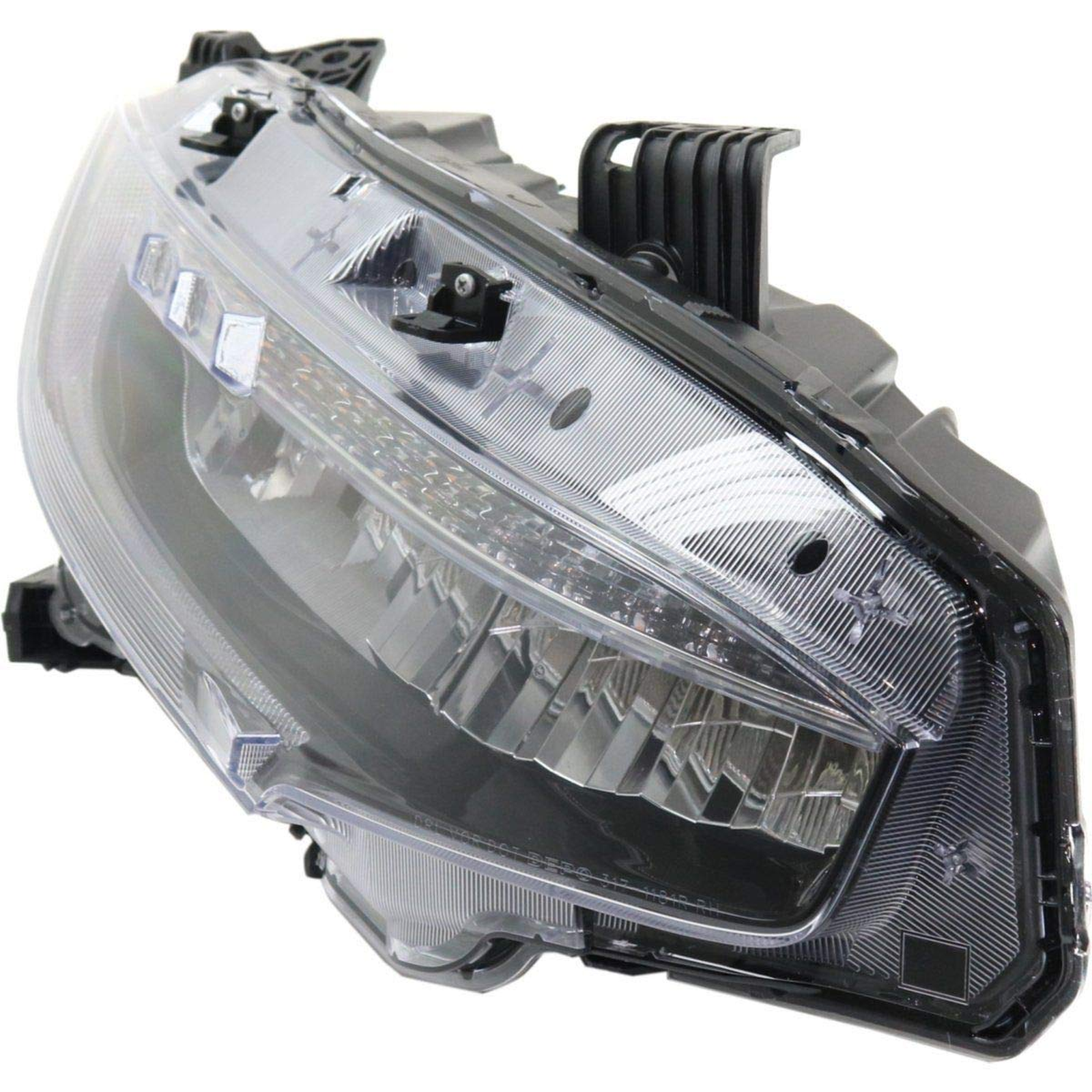 HO2503176 honda civic 2016 2021 right headlight led hq ho2503176 3