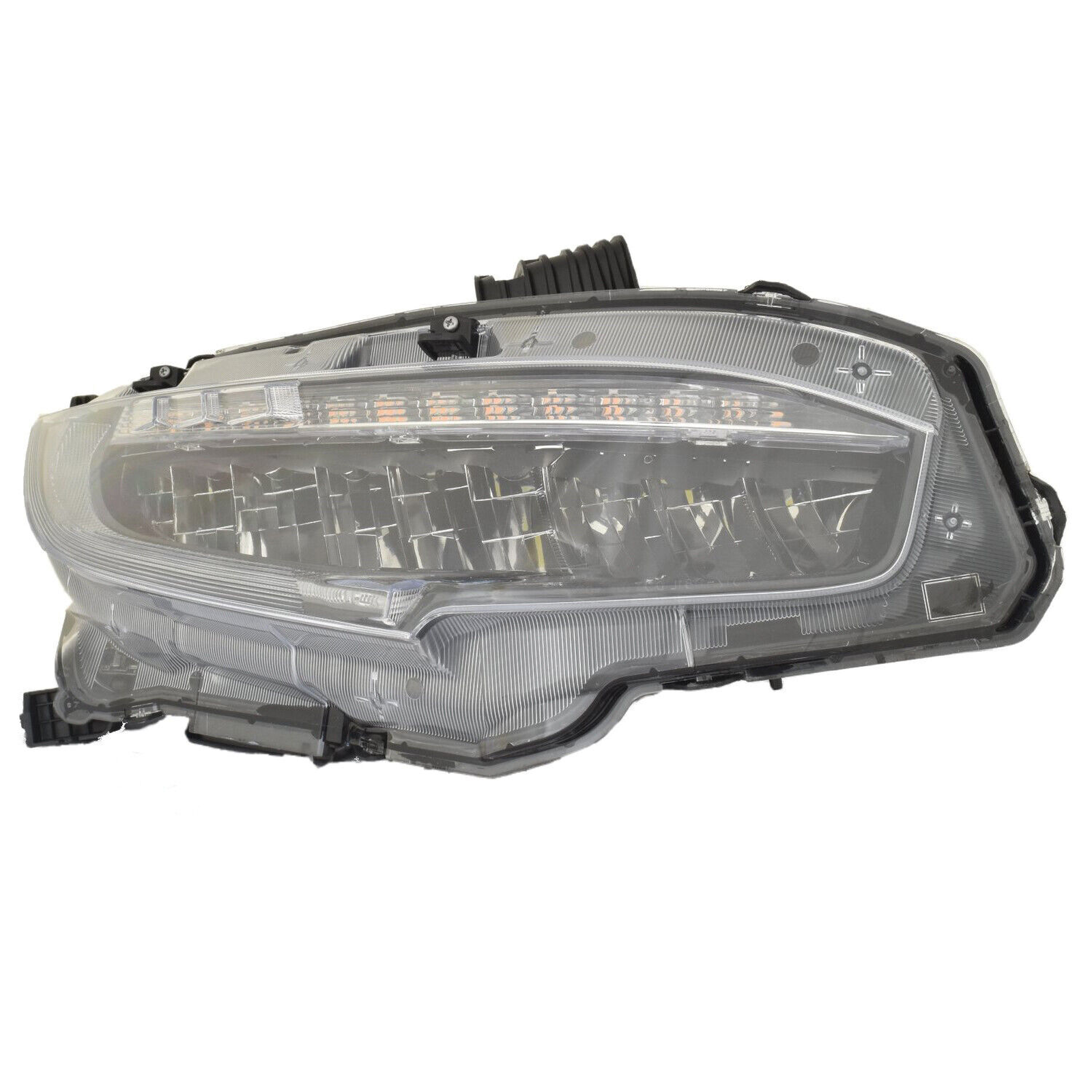 HO2503199 honda civic 2020 2021 right headlight led si touring hq ho2503199 1