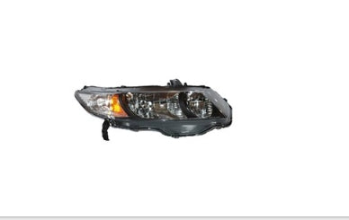 HONDA CIVIC 2006-2011 — HEADLIGHT RH; CLEAR SIGNAL; 09 COUPE W/O 2.0 ENGINE; CIVIC_COUPE 2009-2011 CAPA