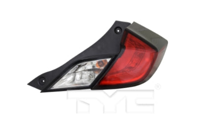 HONDA CIVIC 2016-2021 — TAIL LIGHT RH; FOR COUPE; 2016-2020