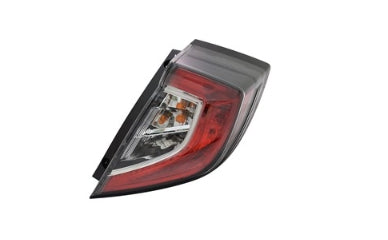 HONDA CIVIC 2016-2021 — OUTER LED TAIL LIGHT RH; HBACK 2017-2021/TYPE-R 2017-2020