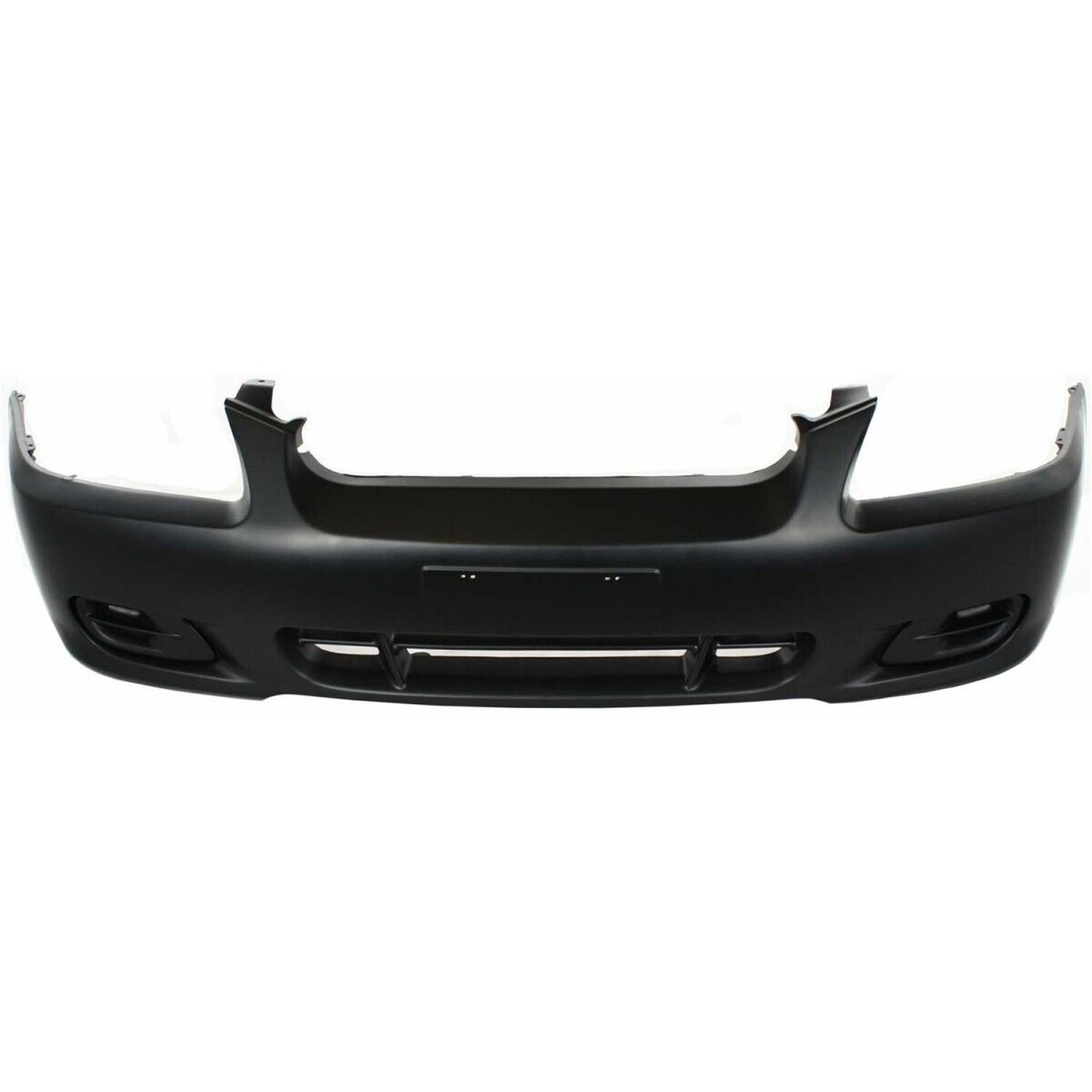 HY1000133 hyundai accent 2001 2002 bumper front primed without fog lamp hole hy1000133 4