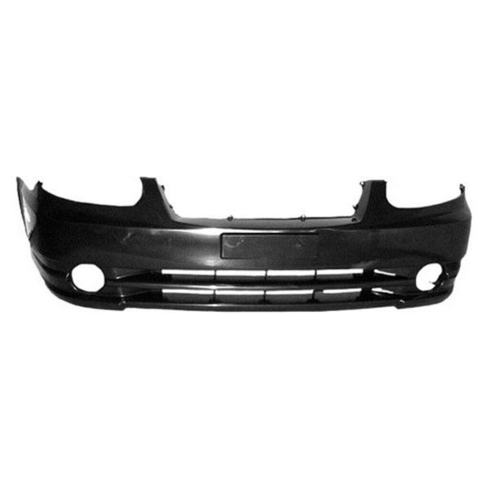 HY1000144 hyundai accent 2006 bumper front primed with fog lamp hole hy1000144 4