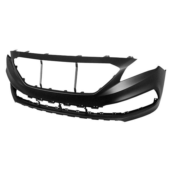 HYUNDAI SONATA 2015-2017 — FRONT BUMPER PRIMED; W/O SENSORS: SPORT MODELS; 2015-2017