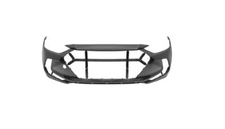 HYUNDAI ELANTRA 2017-2018 — FRONT BUMPER PRIMED; KOREAN BUILT; W/ TOW HOLE; EXC SPORT; SEDAN 2017-2018