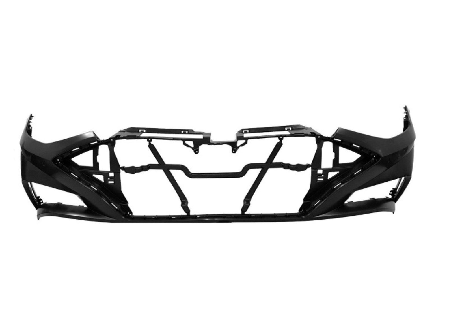 HY1000243 hyundai sonata 2020 2023 bumper front primed with four sensors sel sel plus ltd  1