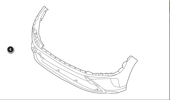 HYUNDAI KONA 2018-2023 — FRONT LOWER BUMPER PRIMED; FOR LIMITED; KONA 2022-2023