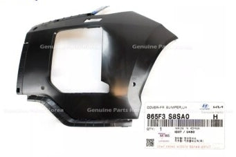 HYUNDAI PALISADE 2020-2025 — FRONT BUMPER PRIMED LH; FOR CALLIGRAPHY/ULTIMATE; 2023-2025 CAPA