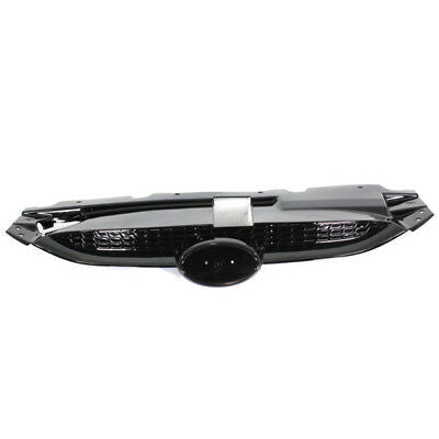HYUNDAI TUCSON 2010-2015 — UPPER GRILLE; BLACK; W/O CHROME MOLDING; TUCSON 2010-2015